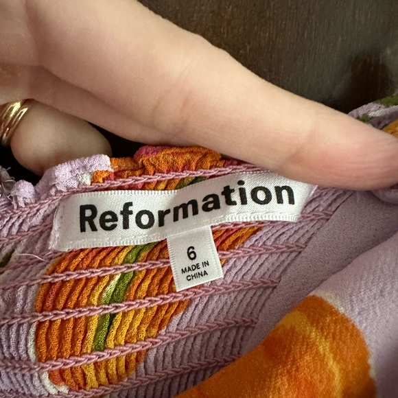 Reformation Juliette Midi Dress. - Picture 5 of 7